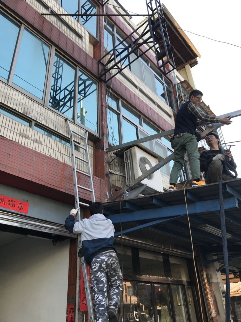 彰化白鐵遮雨棚工程