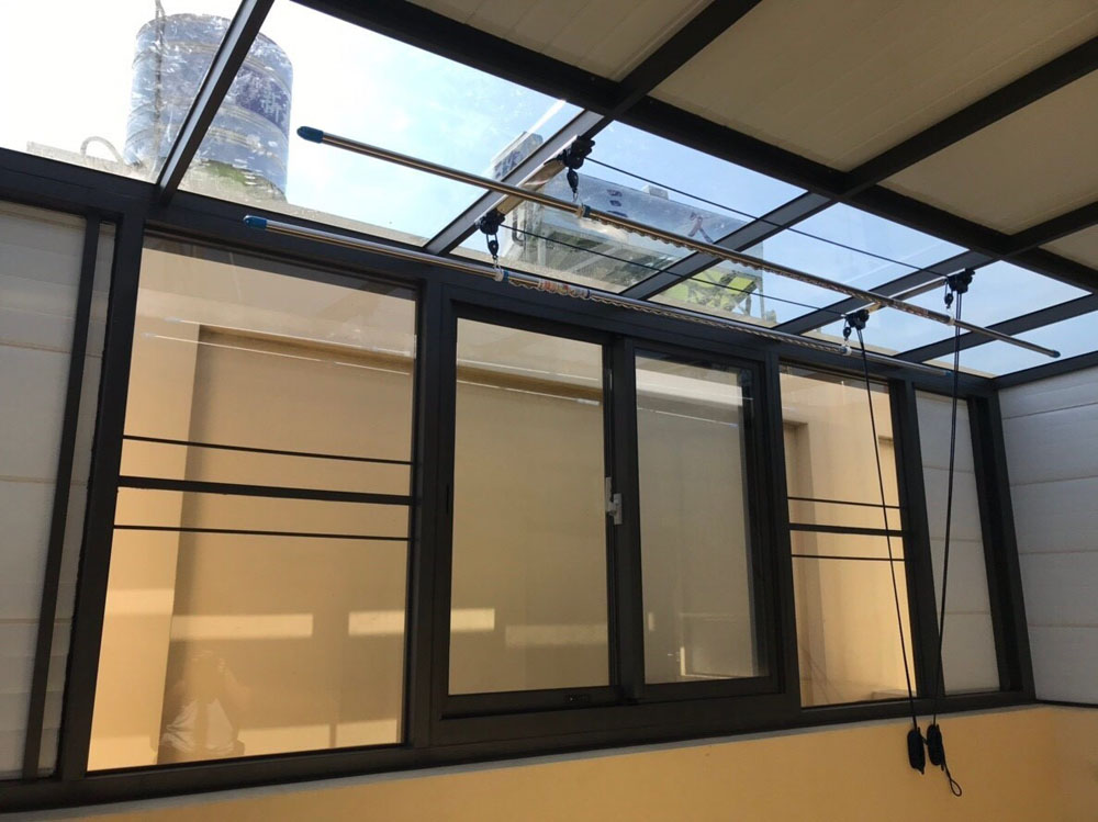 秀水採光罩與雙層鋼板